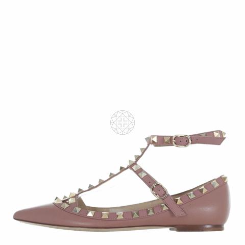 Valentino rockstud caged top flats